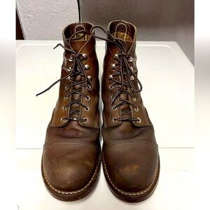 Red Wing 8111 Iron Ranger,  Size 10.5D, Broke-in Perfect Patina, Factory 2nd NW